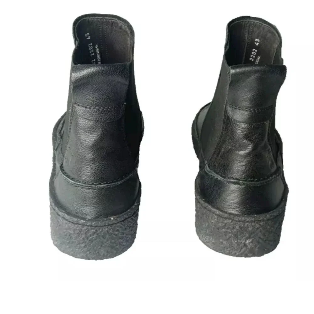 Fly London Chelsea Boots Men's Size 10 Roop ROOP541FLY-002 Black Leather